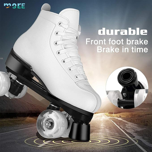Giày trượt patin 4 bánh SeeMore chất lượng cao, giày patin bốn bánh chuyên nghiệp bằng da - Product Image 3