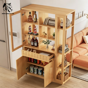 Meubles de salon modernes en bois, armoire d'entrée, prix de gros le plus bas de Chine, personnalisable, en stock, prêt à être expédié - Product Image 5
