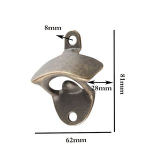 Offre Spéciale Cadeau Promotionnel En Alliage De Zinc Noir Bronze Mural Ouvre-bouteille Décapsuleur - Product Image 4