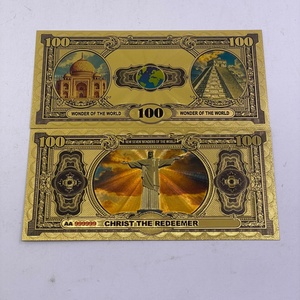 <span class=keywords><strong>ชุด</strong></span>สะสมธนบัตรพลาสติก "เจ็ดสิ่งมหัศจรรย์ของโลก" ปี 2026 ผลิตภัณฑ์ใหม่  พร้อมเคลือบฟอยล์<span class=keywords><strong>ทอง</strong></span> สำหรับเป็นของขวัญปีใหม่ - Product Image 2