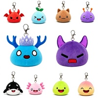 Peluche Slime Rancher, figurine mignonne, porte-clés avec rembourrage en coton PP, emballage en sac en filet, unisexe, à partir de 14 ans, fabriqué en Chine