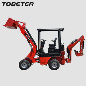 Mini-chargeuse-pelleteuse Tobeter 600 kg, chargeuses durables pour les travaux de terrassement industriels - Product Image 2