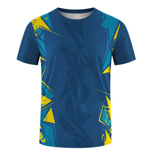 Maglietta Sportiva a Maniche Corte per Calcio e Football Americano, Vendita all'Ingrosso |   Stampa Logo Personalizzata |   Tessuto ad Asciugatura Rapida |   Fornitura Diretta dalla Fabbrica - Product Image 3