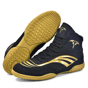 Coexistence 2026 Chaussures de combat professionnelles personnalisées avec logo pour haltérophilie, boxe et lutte en mesh pour hommes - Product Image 2