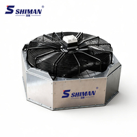 Ventilateur axial de toit électrique à déstratification d'air 8500m³/h, avec roulement à billes, pales métalliques, hauteur max. 15m, moteur 380W, 700