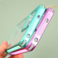 Offres Spéciales 2 en 1 coque de téléphone pour iphone 15 Pro Max fundas para celular TPU + PC matériel antichoc couverture mobile protecteur carcasas