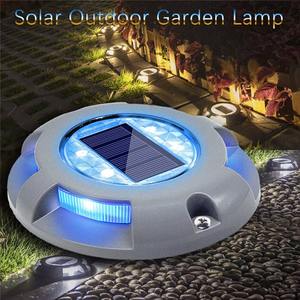 Luz solar LED para exteriores, luces para escaleras de jardín, luces impermeables para terraza, lámpara de suelo, marcadores solares para caminos, entradas de vehículos, patios, muelles y carreteras. - Product Image 2