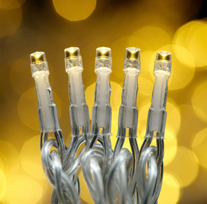 Đèn <span class=keywords><strong>LED</strong></span> dây trang trí Giáng sinh 3M 20 bóng, ánh sáng trắng ấm, sử dụng nguồn USB/pin, có thể điều chỉnh - Product Image 2