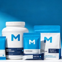 Combo d'emballage Minfly Whey Protein : Sachet Doypack avec boîte en carton personnalisée, feuille d'aluminium, Mylar, carton – Service de solution tout-en-un