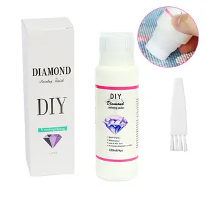 120ML Diamond Painting Sealer Upgrade 5d Diamond Painting colla brillantante permanente per brillantezza per l'artigianato e il Puzzle di diamanti