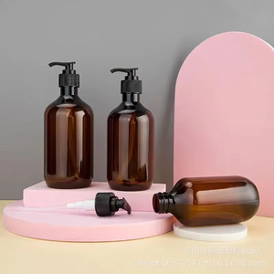 Plusieurs couleurs 300/500ml PET plastique lotion pompe bouteille <span class=keywords><strong>vide</strong></span> pour les produits de soins capillaires désinfectant pour les mains gel <span class=keywords><strong>shampooing</strong></span> détergent - Product Image 5