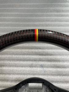 พวงมาลัยคาร์บอนไฟเบอร์ สำหรับรถยนต์ Volkswagen MK6 Mk7 Passat <span class=keywords><strong>Golf</strong></span> 4 5 6 6R 7 7.5 8 MK4 5 6 7 7.5 8 7 R GTI GTD GTE <span class=keywords><strong>Variant</strong></span> R-Line - Product Image 5