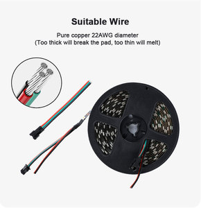 Adressierbares SK6812 RGBW 30/60/144 LEDs/<span class=keywords><strong>m</strong></span> Pixel band RGBWW 3000K RGBNW 4000K RGBCW 6500K SK6812 RGBW LED-Licht leiste - Product Image 6