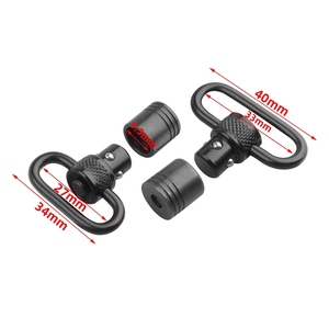 Soporte Giratorio de Metal Resistente e Impermeable con Bucle en D de <span class=keywords><strong>1</strong></span>'' <span class=keywords><strong>1</strong></span>.25'' para Dos Puntos (<span class=keywords><strong>1</strong></span> Pieza) Accesorio de Caza - Product Image 3