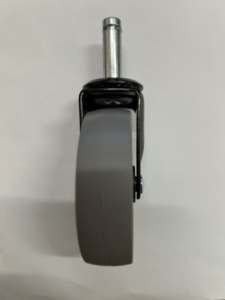 Chariot de courses de 3 pouces, capacité de charge de 50 kg, roulettes industrielles standard américaines, roulettes à tige filetée 75x21 - Product Image 4