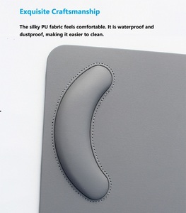 Wireless Charging <b>Mouse</b> Pad Fast Charging Desk Mat with Ergonomic Wrist Support <b>for</b> <b>Computer</b> Laptop Business Gaming Wholesale - Product Image 3
