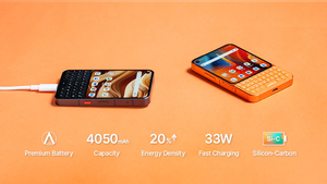 Unihertz Titan 2 Elite, el Teléfono Inteligente con Teclado Físico QWERTY, 5G Dual, Cámara Dual de 50MP, el Más Pequeño, Esim, Batería de 4050mAh, Android 16, Pantalla AMOLED, 12+256GB - Product Image 4