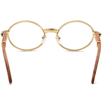 Gafas de Madera Borregls para Hombre, Diseño de Marca, 720 Diamantes, Monturas Redondas para Gafas, Gafas Ópticas de Lujo para Mujer 17550179