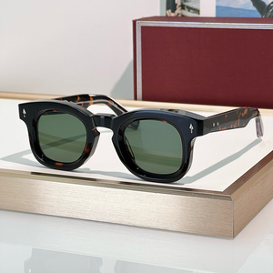 Gafas de Sol DEVAUXI de Diseño de Lujo <span class=keywords><strong>JMM</strong></span> 2025, Hechas a Mano con Bioacetato, Montura Cuadrada, Lentes Polarizadas UV400, Monturas Azul y Negro con Logotipo - Product Image 4