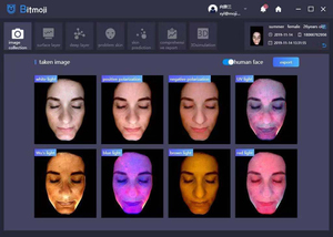 Analyseur de peau du visage haute définition, analyseur de cheveux et de peau, 7 pouces, produits de beauté pour femmes - Product Image 4
