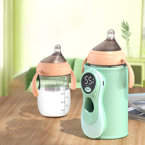 Chauffe-biberon USB, sac isotherme pour poussette de voyage, chauffe-biberon portable, Noël - Product Image 1