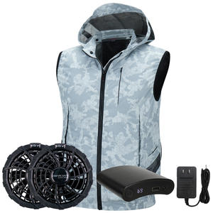 Chaleco Refrigerante con Aire Acondicionado de 30V, Chaleco Refrigerante con Ventiladores Extraíbles y Batería - Product Image 4