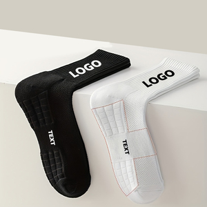 Calzini sportivi personalizzati da uomo e donna calzini da <span class=keywords><strong>basket</strong></span> da corsa traspiranti con fondo sportivo calzino Logo personalizzato - Product Image 4