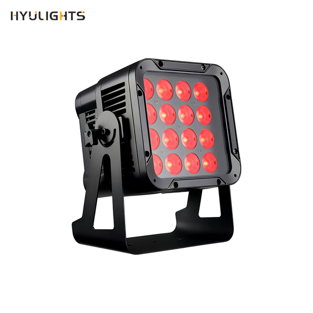 IP65 Waterproof Battery Powered LED Par Lights 16x18W RGBWA UV 6in1 DMX/WiFi/APP Controlled Wireless Stage Wedding Uplight