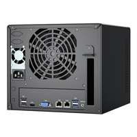 BKHD NAS cloud storage ESXI7.0, routing lembut quad-core kartu jaringan ganda 4-bay antarmuka PCIE memperluas server 10G