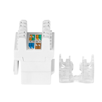 Conector Keystone Cat6A Cat7 de Alta Calidad 2021, Módulo de Red UTP, Conectores Keystone RJ45 Cat6