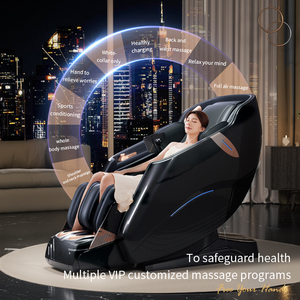 2024 automatico SL Track elettrico 4D Shiatsu Stretching a gravità Zero Full Body Smart lusso poltrona massaggiante Full Body