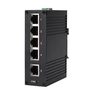 5 x 10/100mbps high quality industrial ethernet switch for ip camera