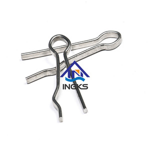 0.6mm 0.8mm 1.6mm 2mm <span class=keywords><strong>2</strong></span>.5mm 3.2mm GB91Acier inoxydable SS304 <span class=keywords><strong>Goupille</strong></span> à ressort <span class=keywords><strong>fendue</strong></span> <span class=keywords><strong>fendue</strong></span> B Clip R Pin - Product Image 1