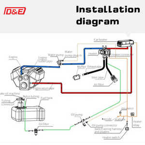 5KW 12V Diesel Chauffe-Eau pour Camion Bateau Caravane RVs Bus-Nouvelle Livraison Rapide Garantie Longue Durée - Product Image 6