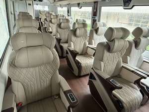 Sièges aérospatiaux de luxe pour <span class=keywords><strong>bus</strong></span> Volvo, Mercedes-Benz, <span class=keywords><strong>Setra</strong></span>, Scania, Van Hool - Matériaux en tissu imperméable/cuir/cuir PU - Sécurité - Product Image 2