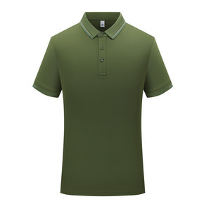 Polo de Manga Corta para Hombre, de Poliéster, Color Sólido, Secado Rápido, Ropa de Trabajo, Uso Diario - Product Image 2