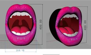 Venta Caliente: Boca Inflable <span class=keywords><strong>Gigante</strong></span> Personalizada/Besos Inflables/Labios Inflables para Publicidad Inflable - Product Image 6