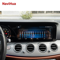 NaviHua Autoradio Android à écran tactile de 12.3 pouces pour Mercedes Benz Classe E W213 2017 2019 Moniteur de navigation GPS automatique multimédia