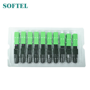 Conector Rápido Preincrustado Softel SC APC, Conector Mecánico de Fibra Óptica para Uso FTTH - Product Image 2