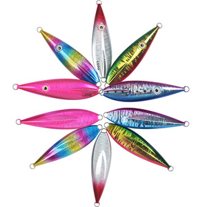 Señuelo de pesca de metal de 150g para pesca en el mar, lubina, caballa, pesca en barco, jigging lento - Product Image 1