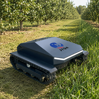 Tondeuse à gazon robotisée mini RC personnalisée à braquage zéro, tondeuse à gazon électrique intelligente télécommandée pour la ferme