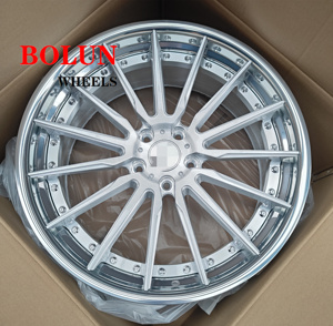 BOLUN Tùy Chỉnh Hành Khách 18 19 20 21 22 23 24 Inch 2 Mảnh 5x112 5x120 5x114.3 Xe Giả Mạo Bánh Xe Cho BMW, Audi, Porsche Ferrari Vv - Product Image 5
