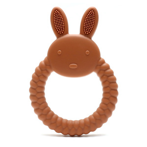<span class=keywords><strong>Anneau</strong></span> <span class=keywords><strong>de</strong></span> <span class=keywords><strong>dentition</strong></span> en silicone pour bébé, forme donut, sans BPA, avec sangle - Product Image 4