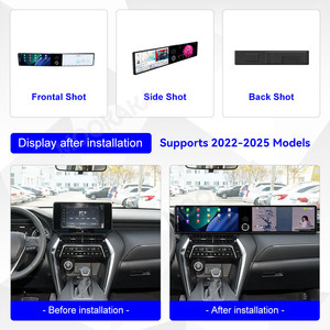MOOKAKA Doppio Schermo 12.3 Pollici Android 15 per Toyota Harrier <span class=keywords><strong>Venz</strong></span> 2022-2025 Autoradio Multimediale GPS Navigatore Wireless CarPlay Unità Principale - Product Image 4