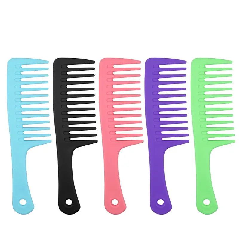 wide-toothed comb large-toothed hair comb thick-toothed curly hair home shampoo comb