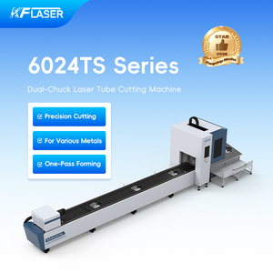 Machine de découpe laser à fibre optique à chargement automatique pour tubes et tuyaux en acier inoxydable, fabriquée en Chine - Product Image 1