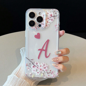 Love Pink Letter Flower Printing a prueba de golpes Space TPU Funda para teléfono móvil para <span class=keywords><strong>Iphone</strong></span> 8 X Xr Xs 11 <span class=keywords><strong>12</strong></span> 13 14 15 16 17 <span class=keywords><strong>Pro</strong></span> Max - Product Image 1