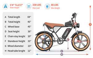 <span class=keywords><strong>Bicicleta</strong></span> Eléctrica Híbrida de Montaña Ridstar Q20 Luxe 48v 20Ah con Batería de Litio, <span class=keywords><strong>Bicicleta</strong></span> Eléctrica Todoterreno con Llantas Gruesas para Adultos - Product Image 6
