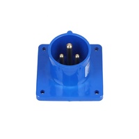 Prise industrielle ZNG-613 en gros d'usine, 3 broches, 220V, 16A, boîte d'alimentation, prise femelle d'entrée