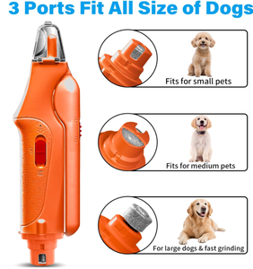 Prix de gros Accessoires pour animaux de compagnie 2-en-1 <span class=keywords><strong>Coupe</strong></span>-ongles et polisseur électrique automatique pour chats en plastique écologique - Product Image 1